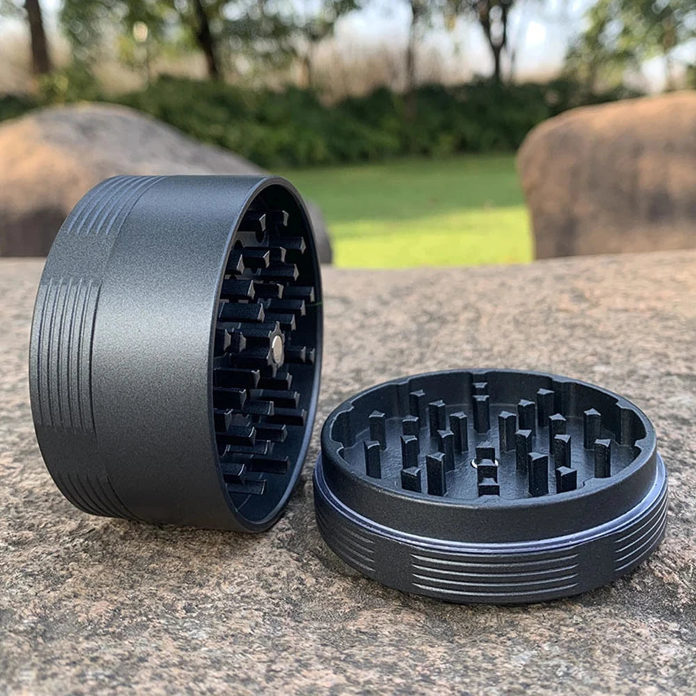 Non-Stick Ceramic Coated Grinder Black