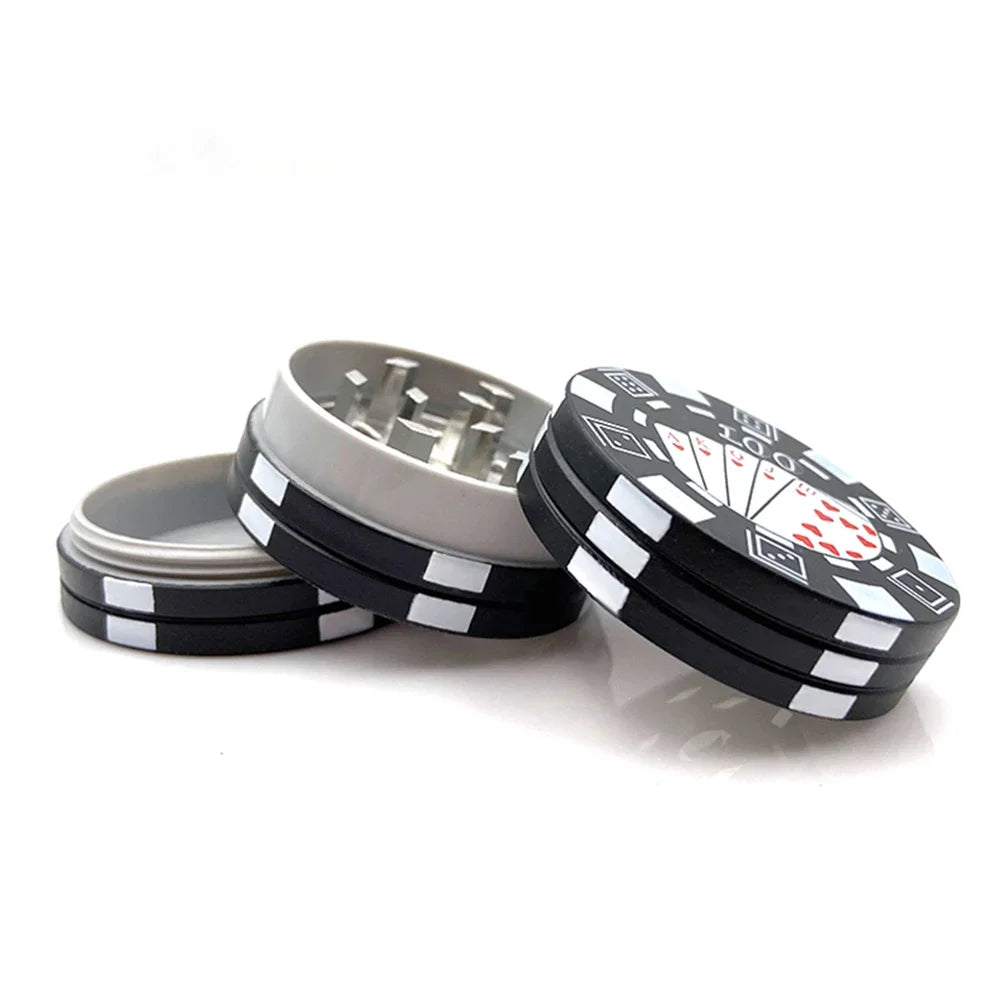 Grinder 3 Parts Poker Black