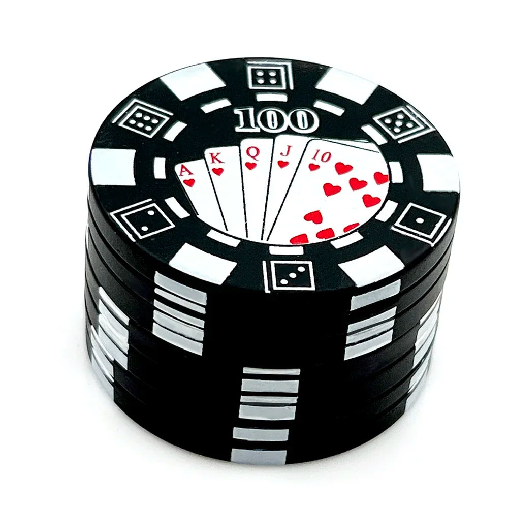 Grinder 3 Parts Poker Black