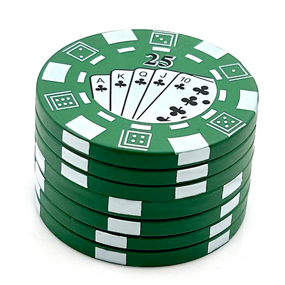 Grinder 3 Parts Poker Green
