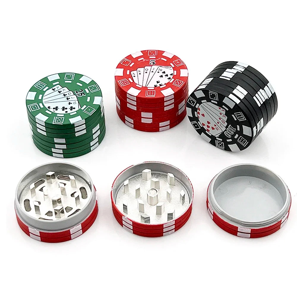 Grinder 3 Parts Poker Green