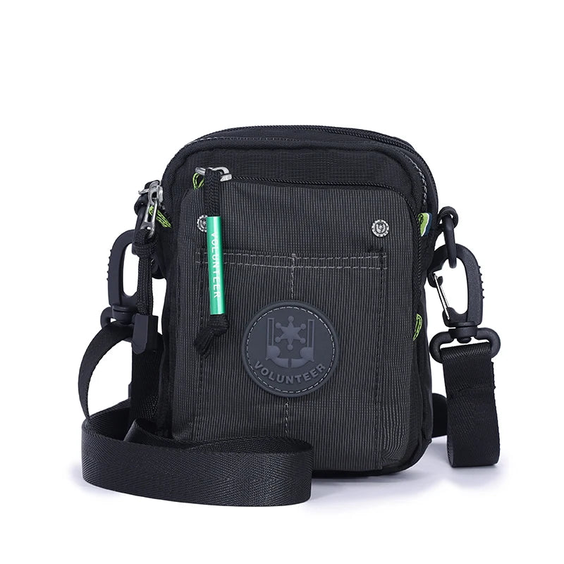 Volunteer Shoulder Bag Black