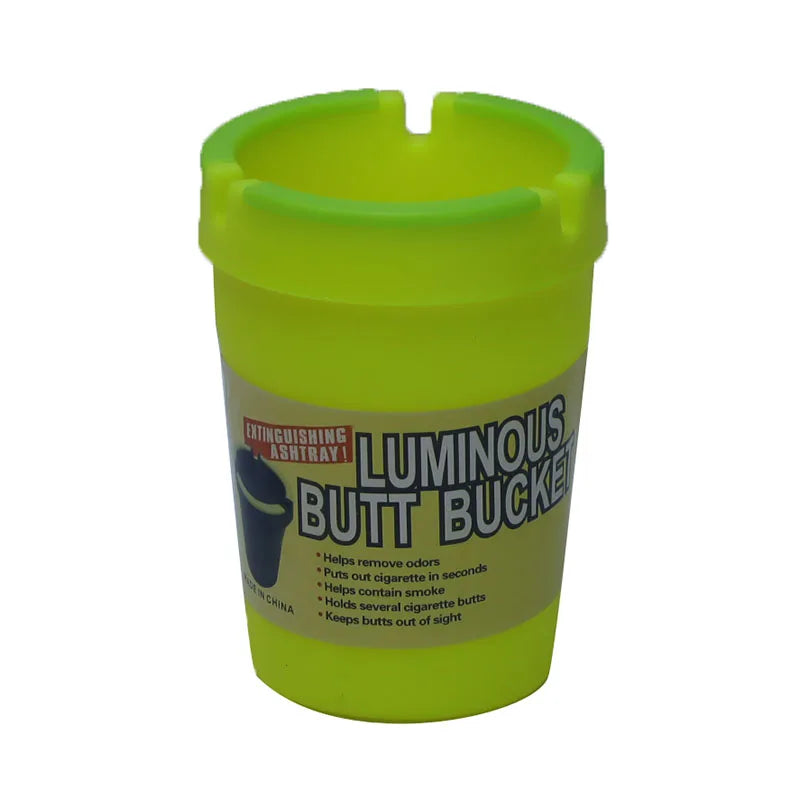 Portable Ashtray Yellow