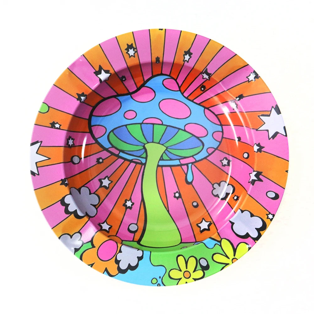 Metal Ashtray Mushroom