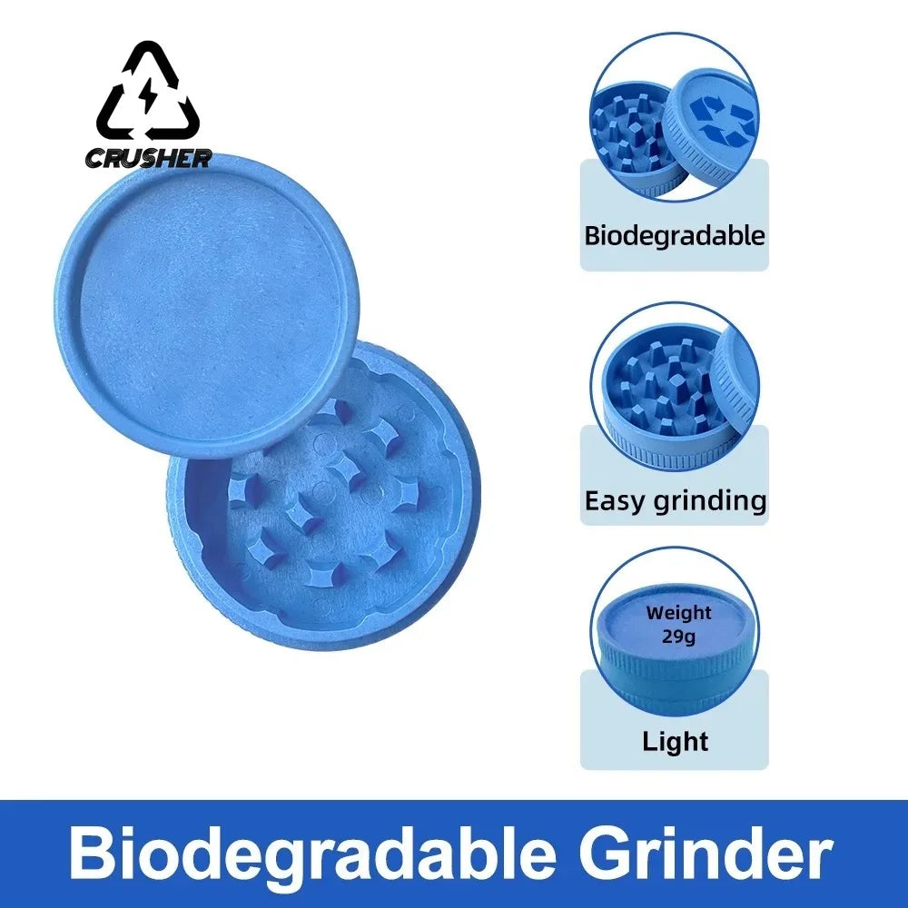 Degradable Plastic Grinder Red