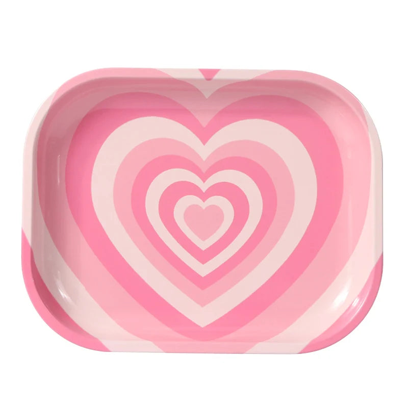 Metal Rolling Tray Pink Hearth