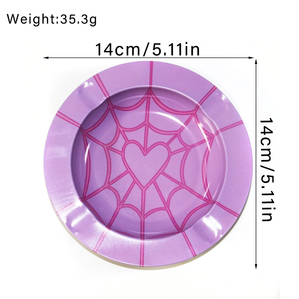 Metal Ashtray Heart